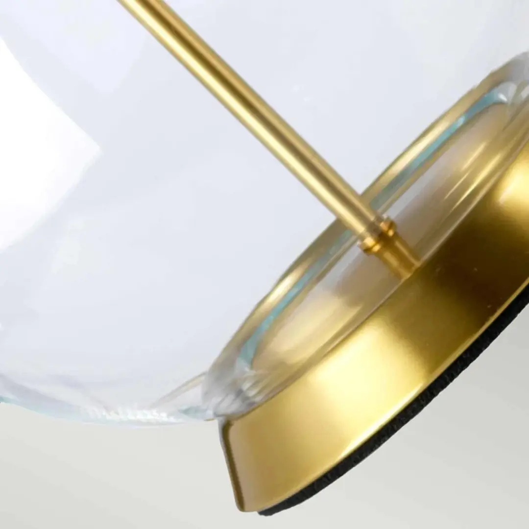 Elstead Lighting Orb LED Tafellamp - Aged Brass - 60W Warm Wit