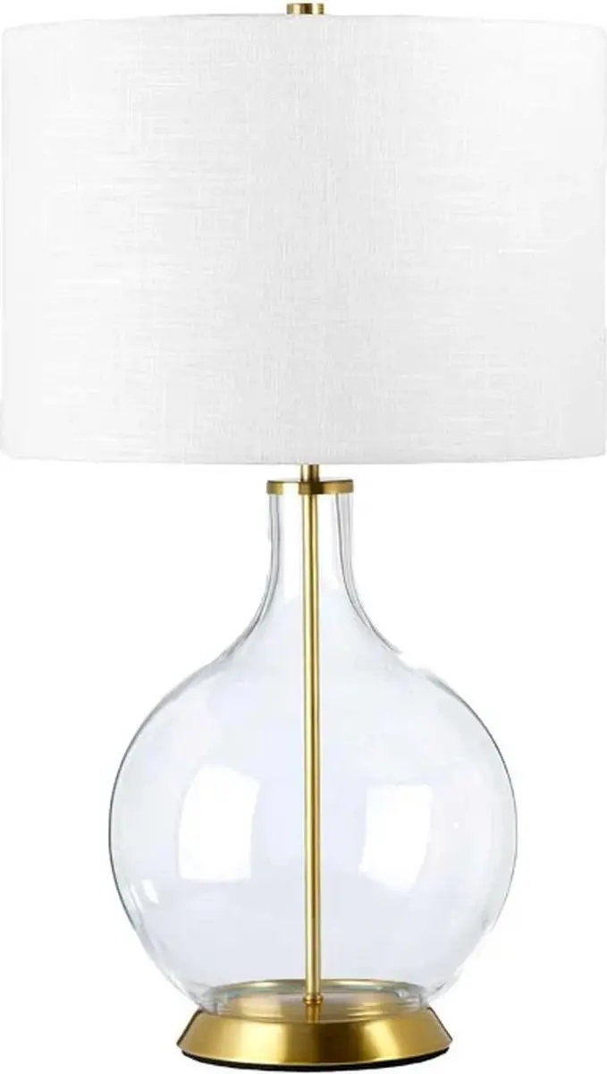 Elstead Lighting Orb LED Tafellamp - Aged Brass - 60W Warm Wit