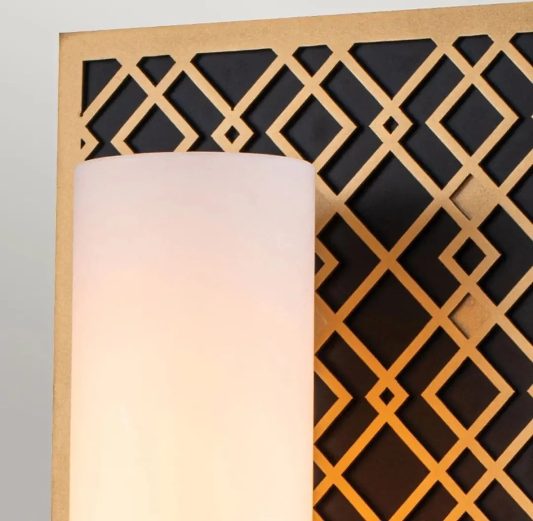 Elstead Lighting Ziggy LED Wandlamp - E27 40W - IP44 - Goud