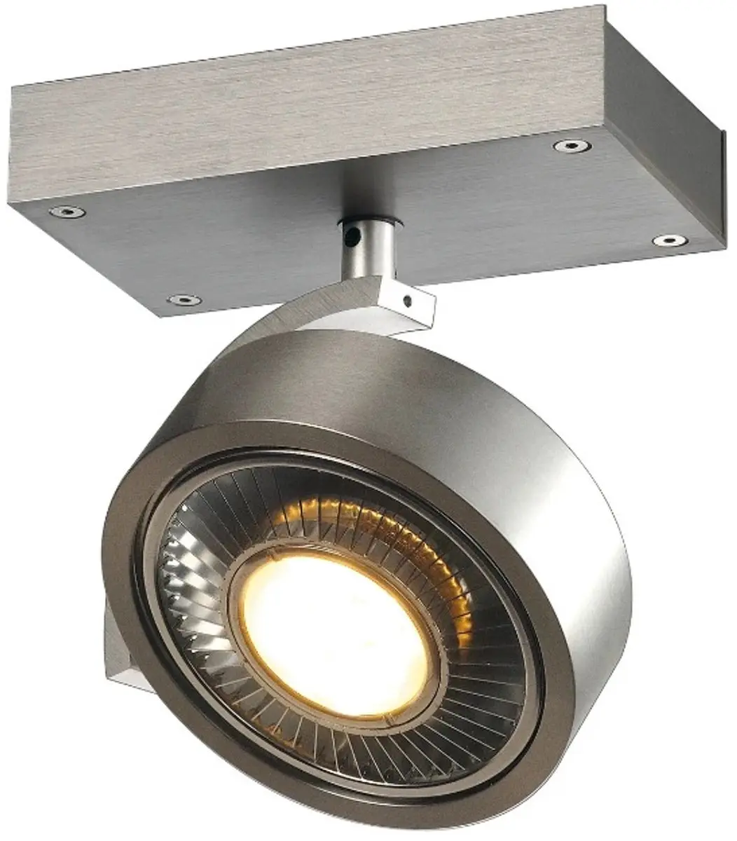 SLV KALU 1 QPAR Spotlamp 1x75W Aluminium Grijs