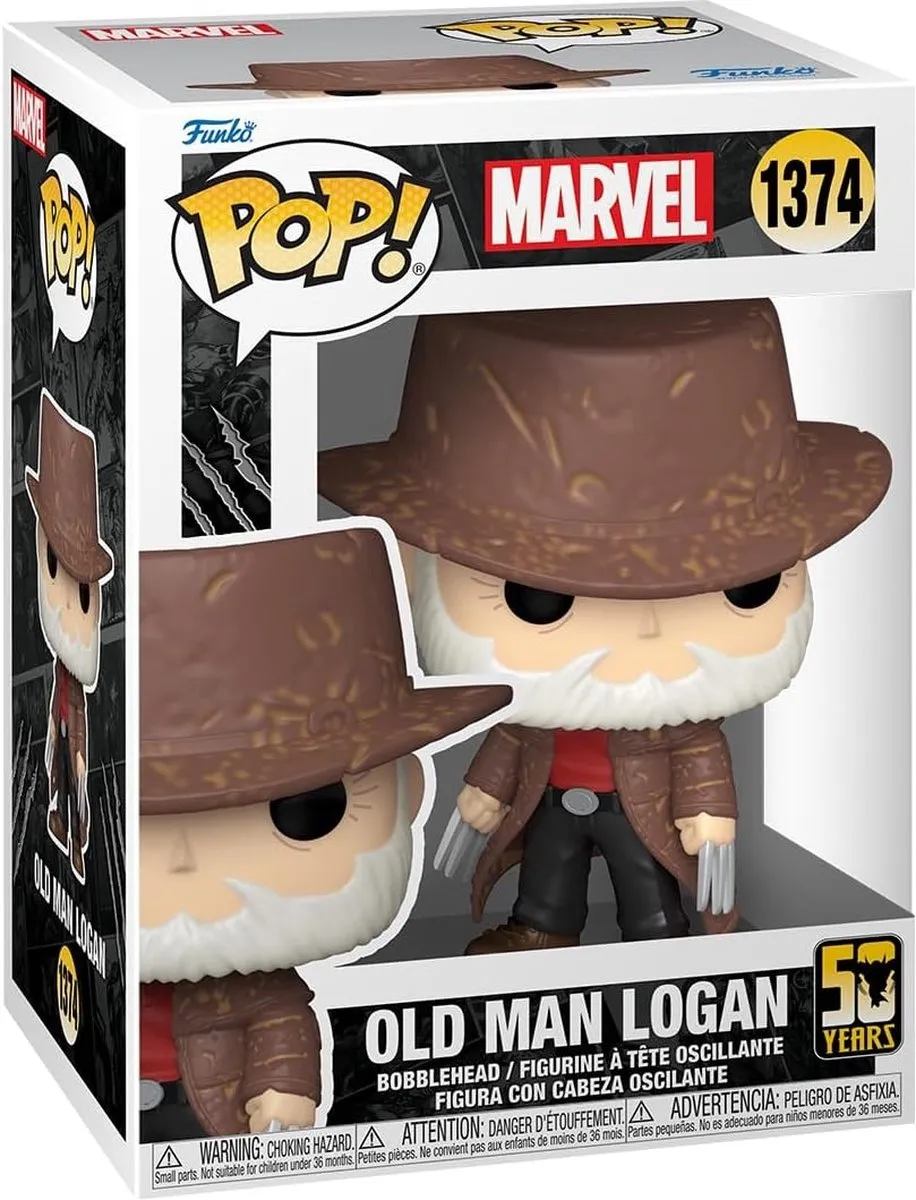 Funko Pop Marvel Wolverine 50th Old Man Logan #1374 - Multi