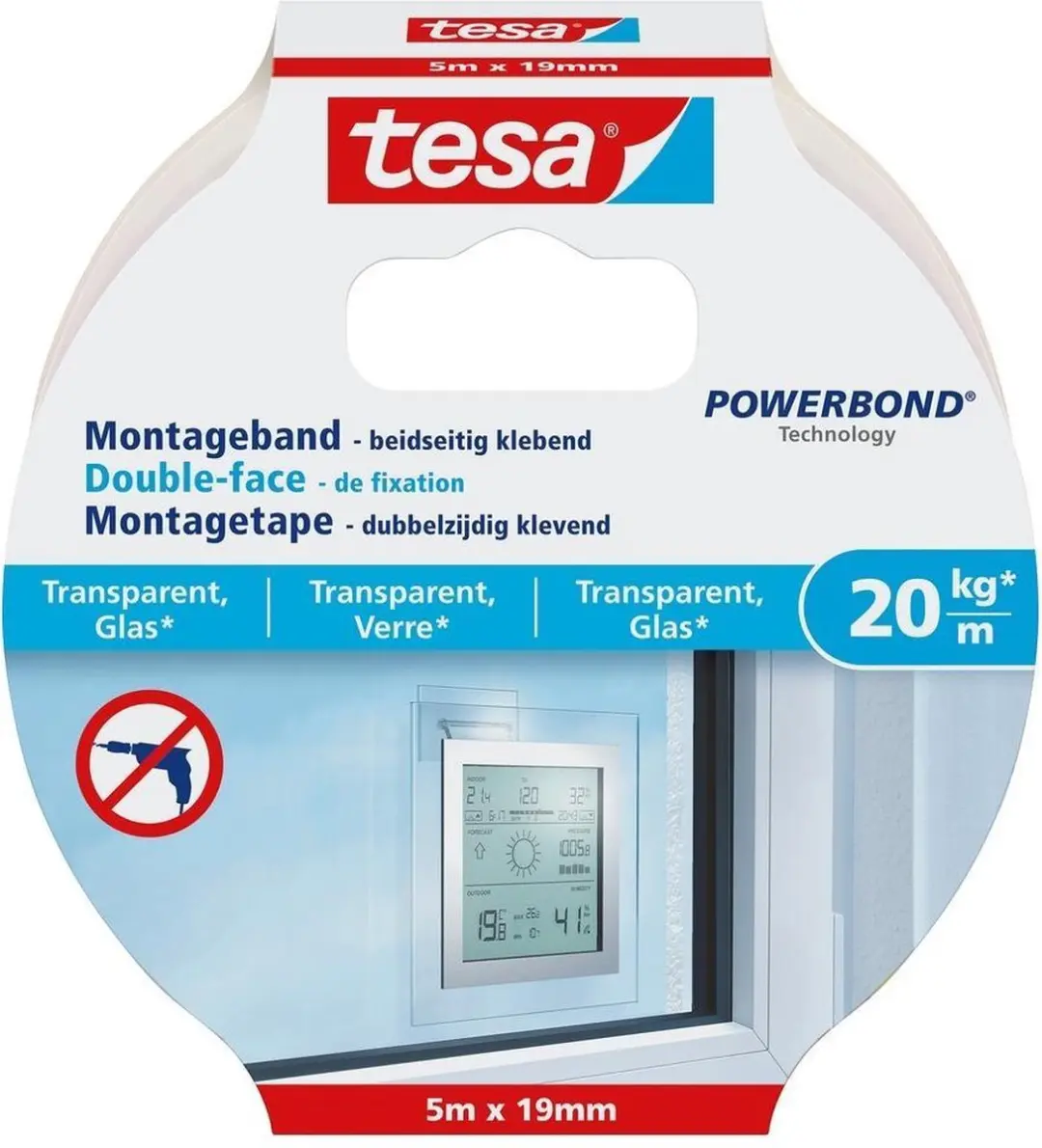 Tesa GLASS 77741 Montagetape