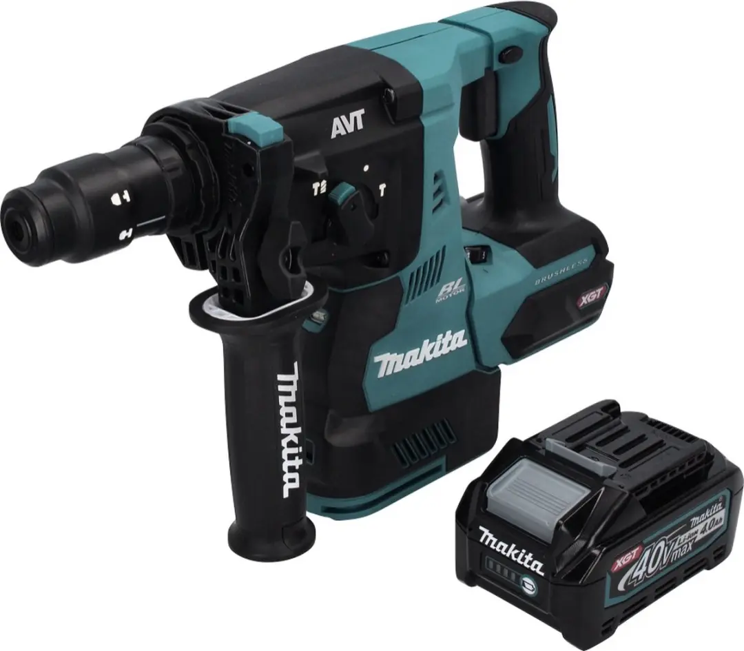 Makita HR004GM1 Accu-Combinatiehamer 40V Max 2,8J SDS-Plus XGT Brushless - 4,0Ah