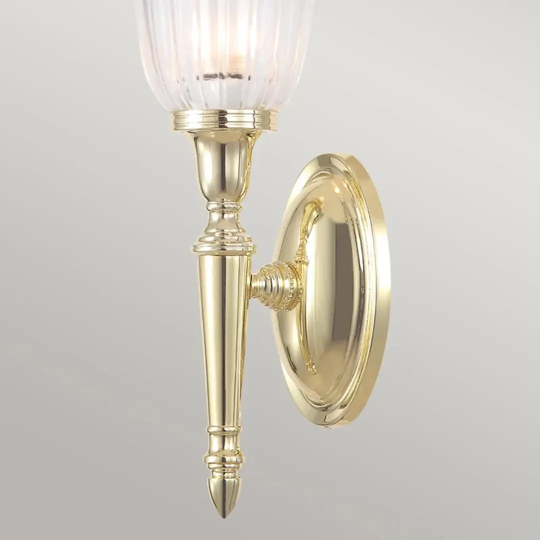 Elstead Dryden LED Badkamerarmatuur 3W - 3000K - IP44 - Polished Brass