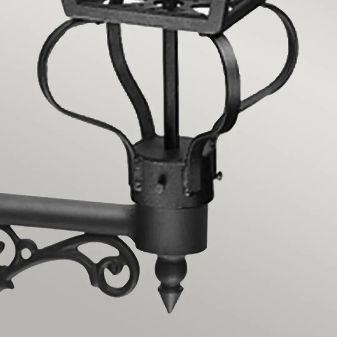 Elstead Wilmslow LED Wandlamp E27 60W - Dimbaar - Zwart