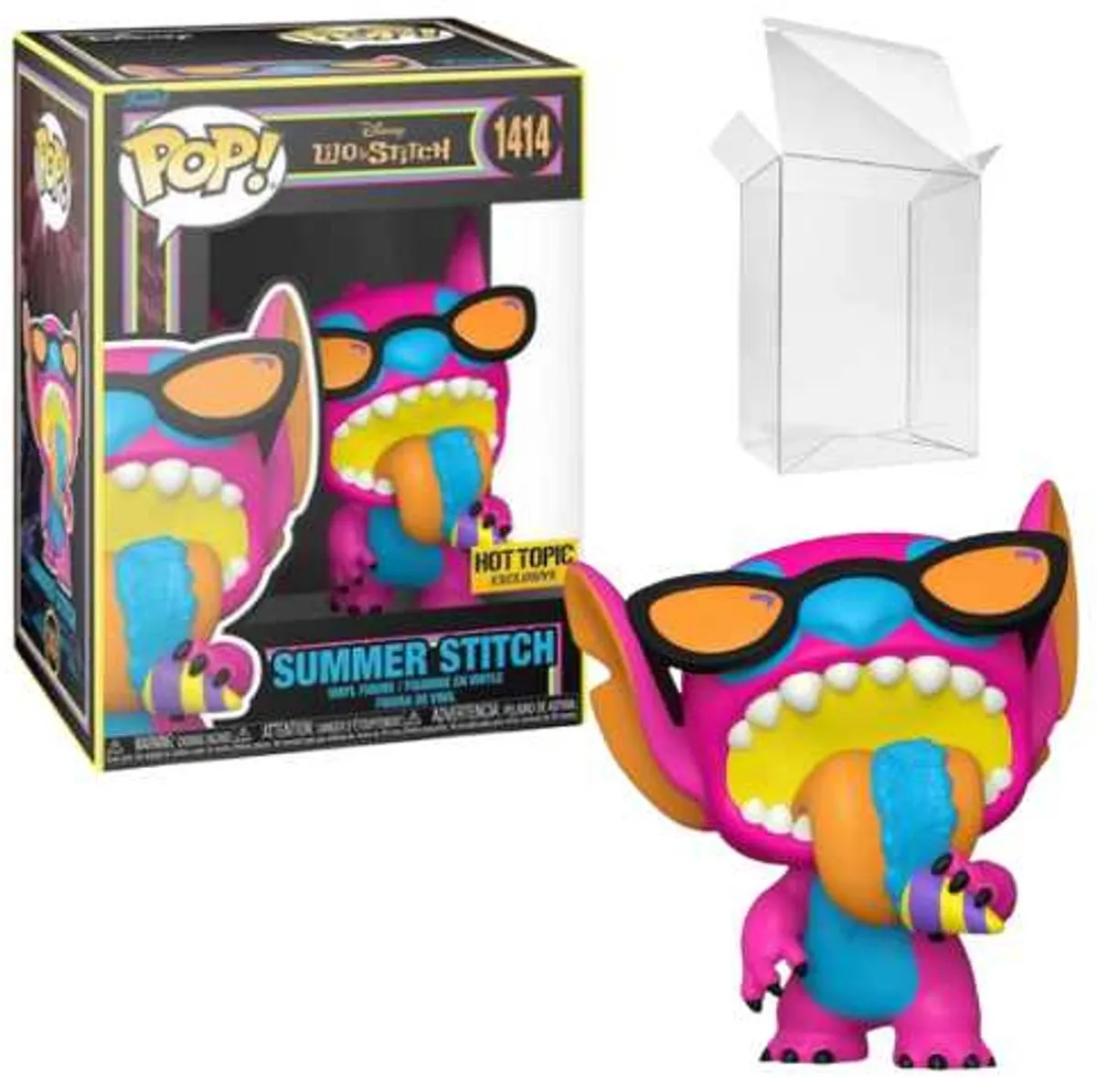 Funko Pop! Disney Lilo & Stitch Summer Stitch #1414 - Multi - afbeelding 3 van 3