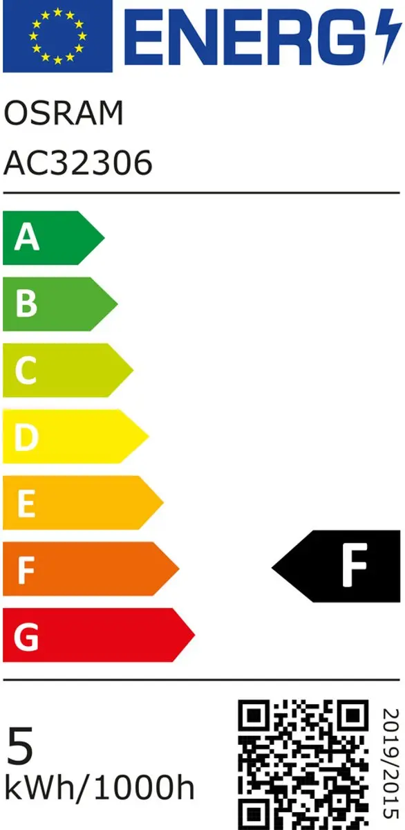 Osram LED E27 Peer 5W - 4000K Koelwit - afbeelding 2 van 6