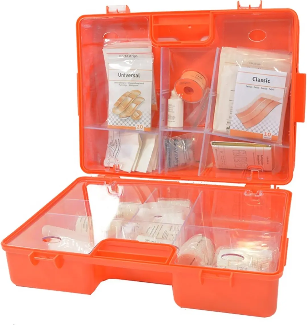 Bevaplast BHV EHBO Koffer - Oranje - 89 Stuks - afbeelding 2 van 3
