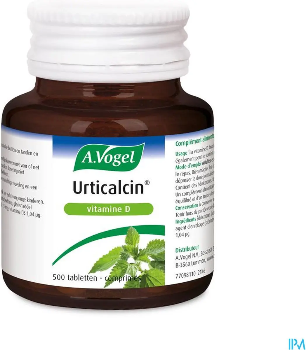 A.Vogel Urticalcin Voedingssupplement 500 Tabletten