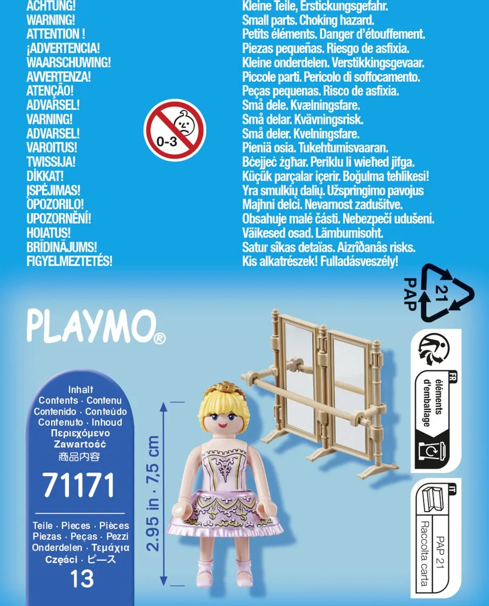 Playmobil Special Plus Ballerina 71171 - Multicolor