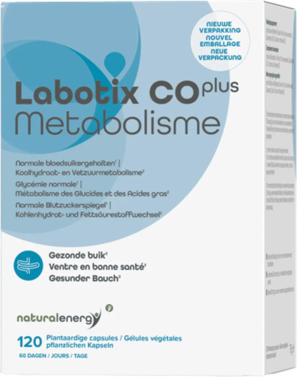 Natural Energy Labotix Co Pl Metabolisme 120 Capsules