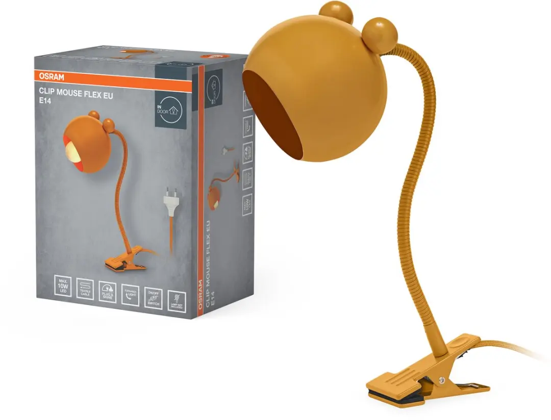 Osram Klemspot E14 - Wit - Staal - IP20 - afbeelding 3 van 4
