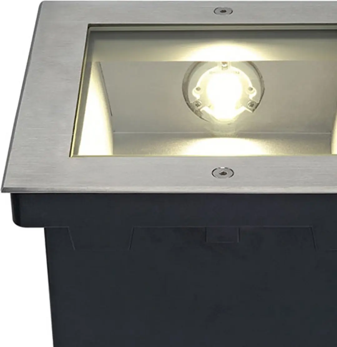 SLV Dasar 225 Grondspot 34W - 4000K - Zilver