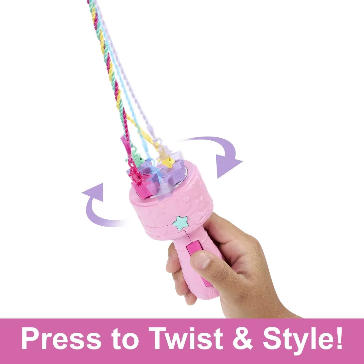 Barbie Dreamtopia Haarverzorgingspop JCW55 - Roze