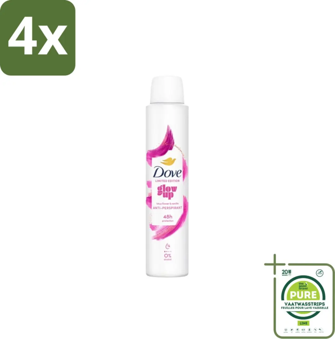 Dove Glow Up Deodorant Spray 200ml