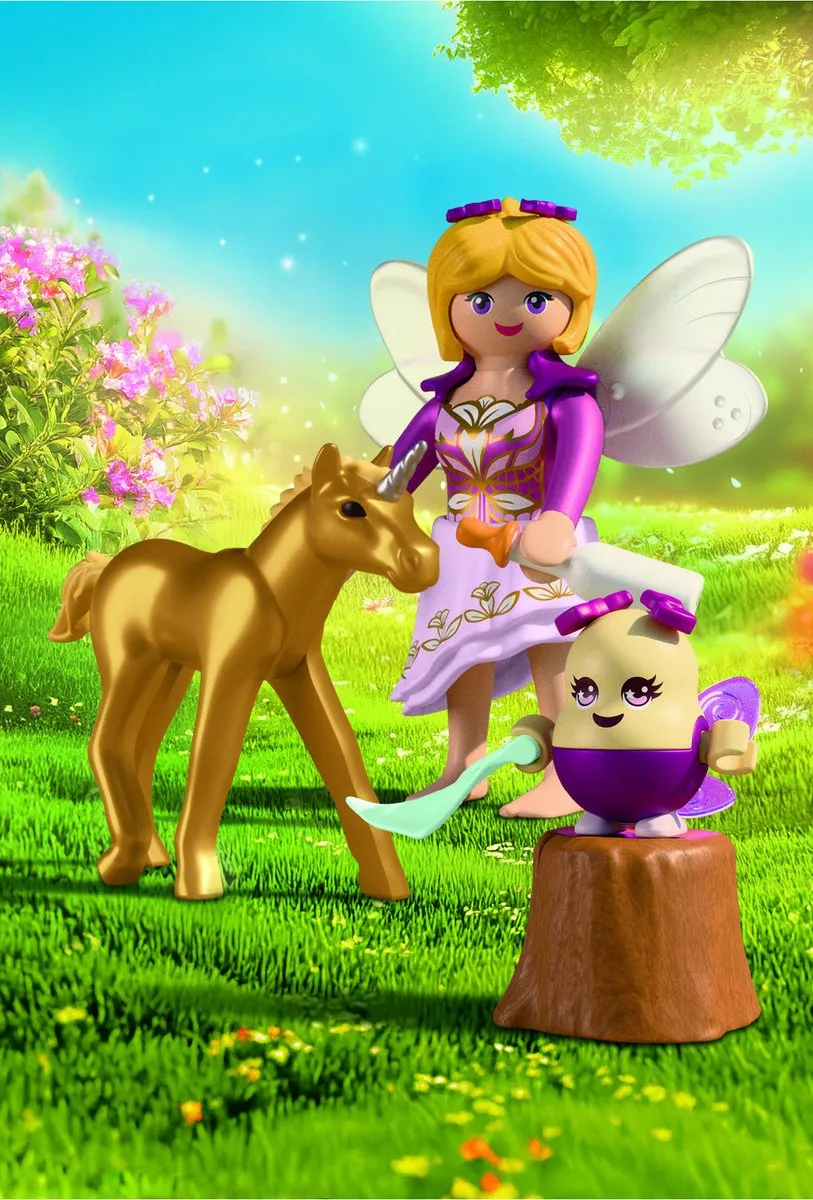 Playmobil Gouden Eenhoornveulen met Fee 71844 - Multicolor