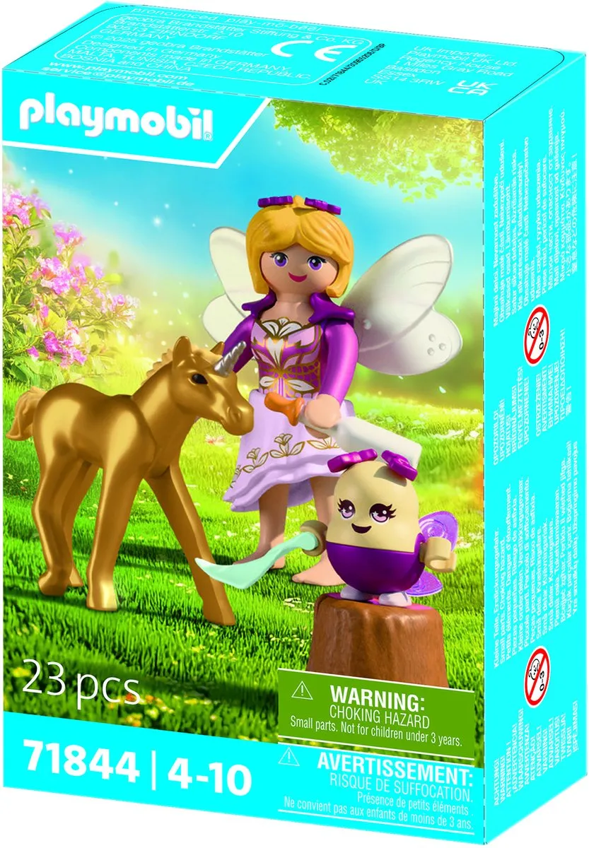 Playmobil Gouden Eenhoornveulen met Fee 71844 - Multicolor