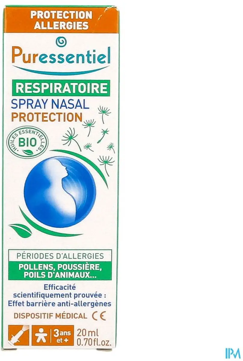 Puressentiel Ademhaling Beschermende Neusspray 20ml
