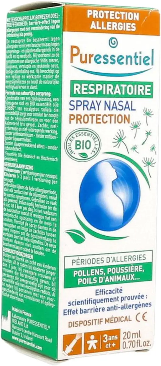 Puressentiel Ademhaling Beschermende Neusspray 20ml