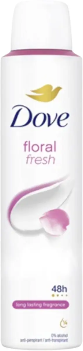 Dove Deodorant Spray Floral Fresh 200ml - 20 Stuks