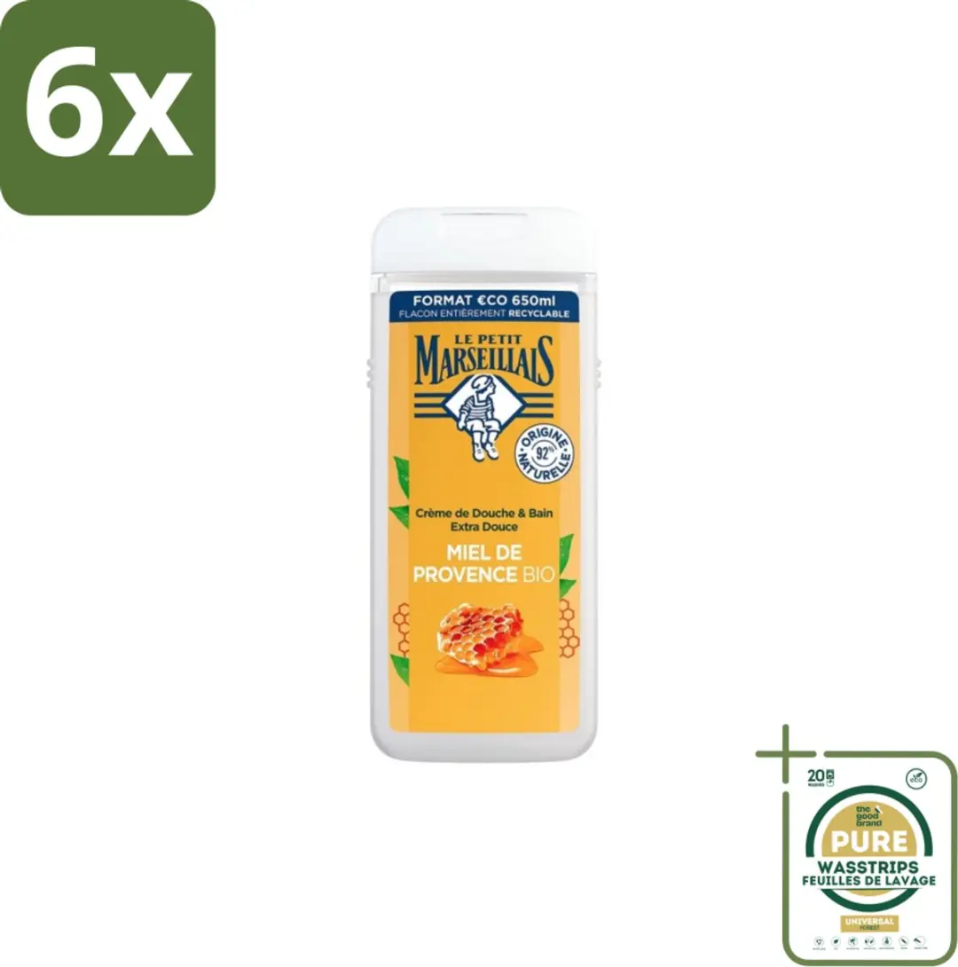 Le Petit Marseillais Douche & Bad Honing 650ml