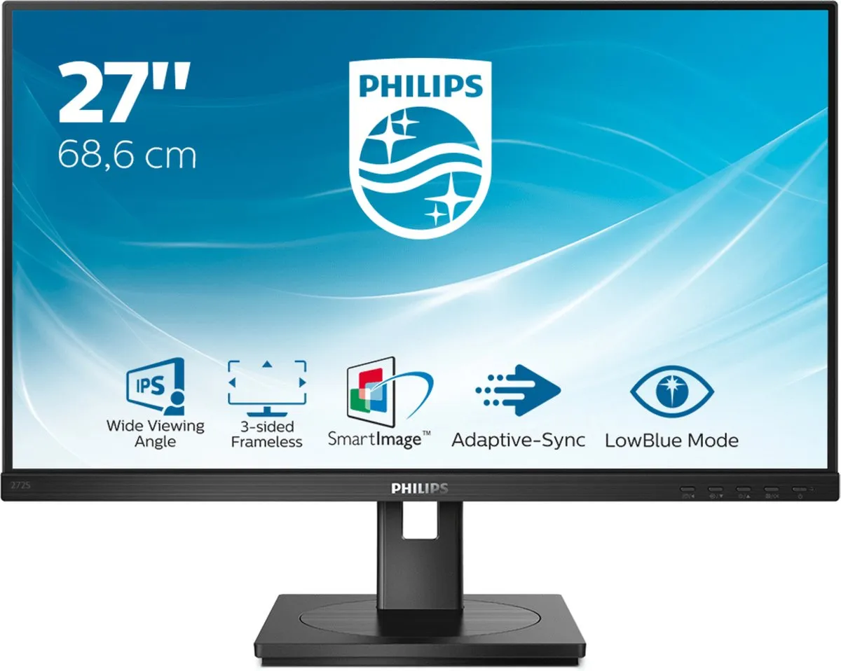 Philips 272S1AE Full HD IPS Monitor 27 inch - Verstelbaar