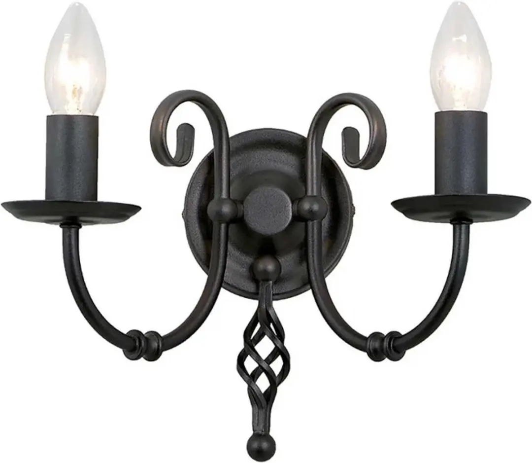 Elstead Lighting Artisan LED Wandlamp 2x E14