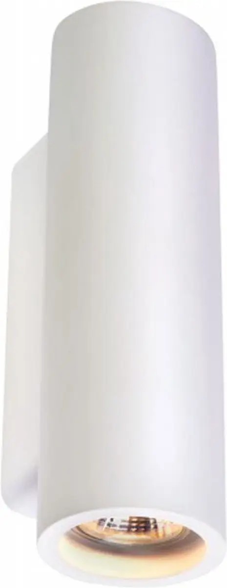 SLV PLASTRA LED Wandlamp 2x GU10 35W - Wit