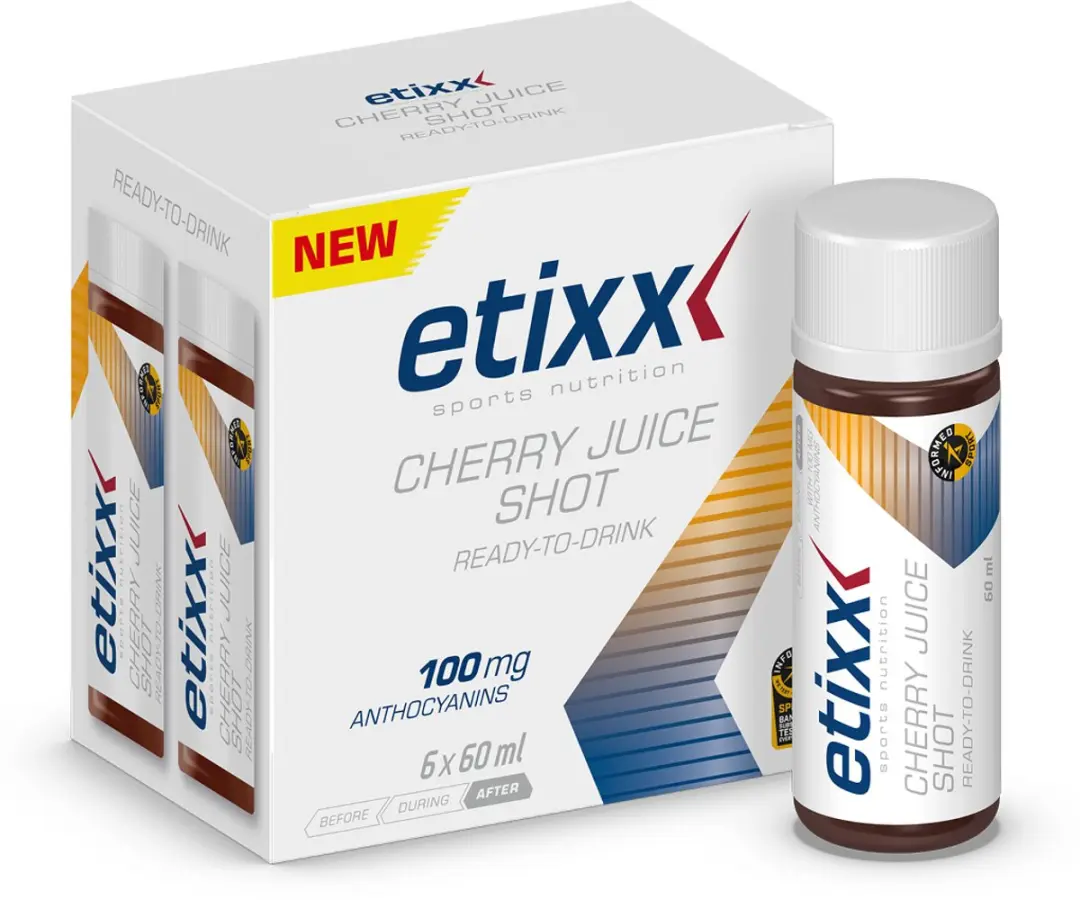 Etixx Cherry Juice Shot Herstelshot 6x60ml