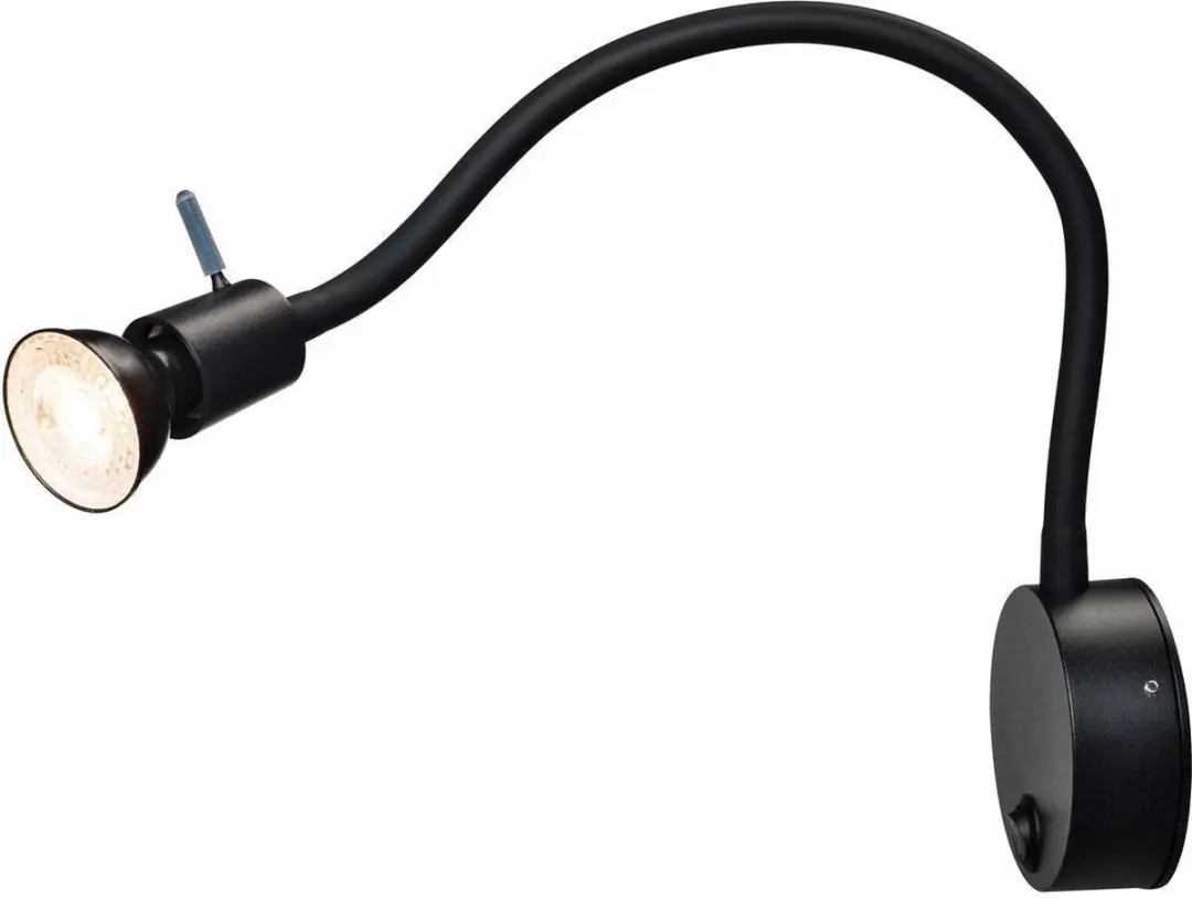 SLV DIO FLEX LED Wandlamp GU10 50W - Zwart