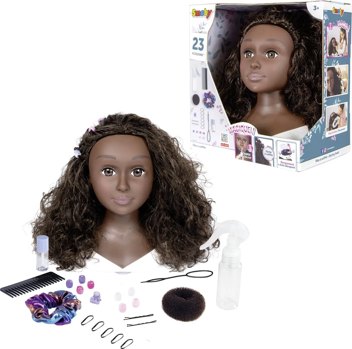 Smoby My Beauty Afro Styling Head 7600320318