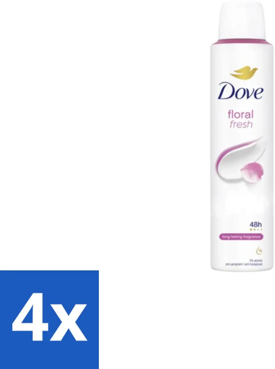 Dove Floral Fresh Deodorant Spray 800ml