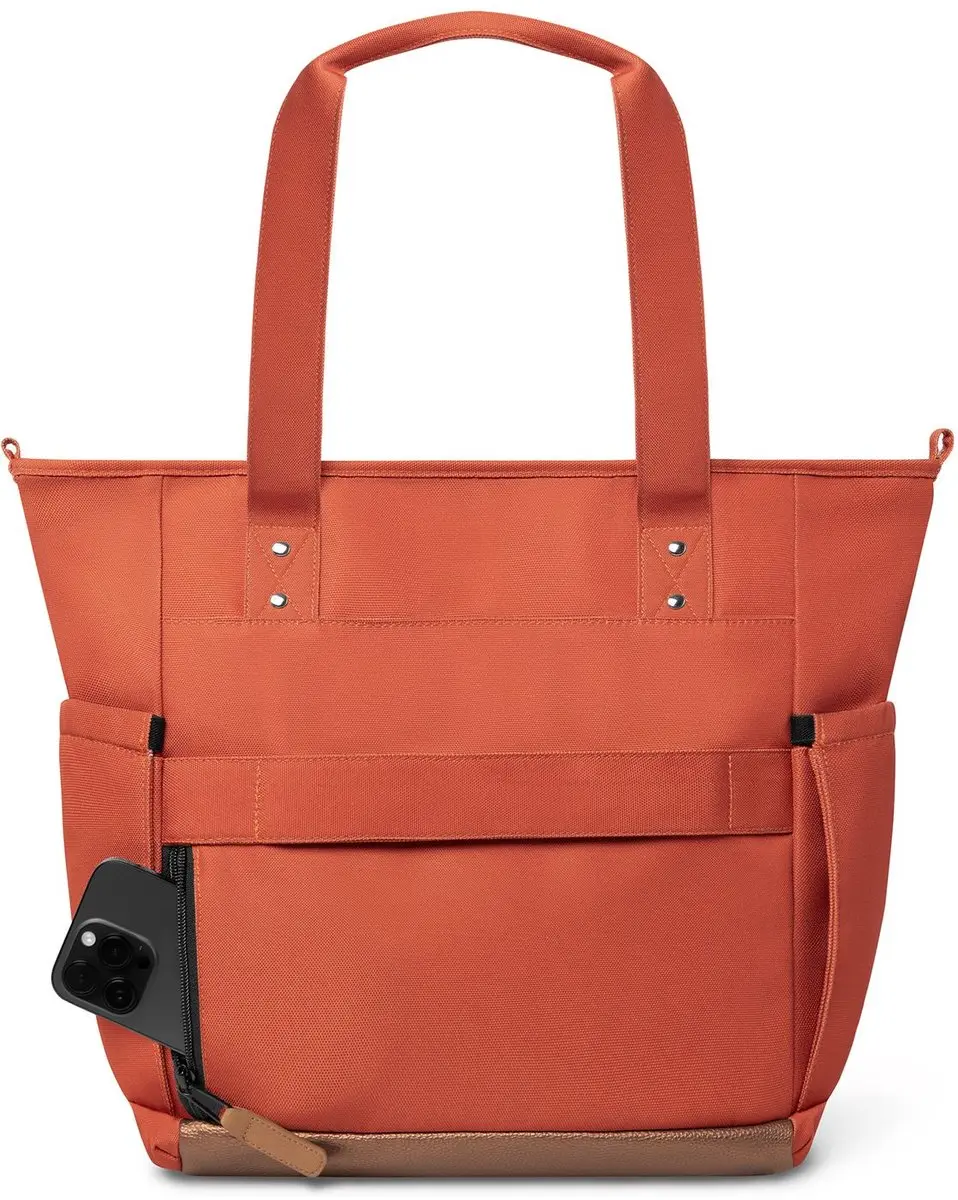 Cabaïa Tote Bag M Bogotá - 12 inch - Oranje