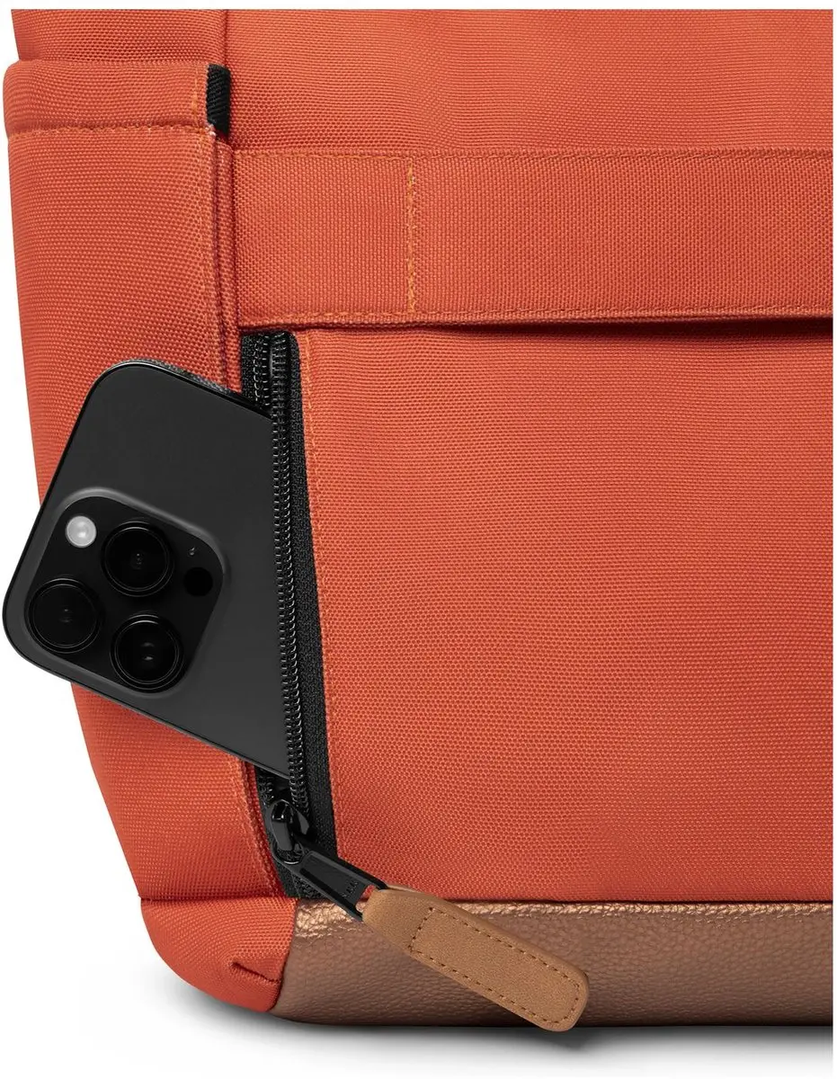 Cabaïa Tote Bag M Bogotá - 12 inch - Oranje