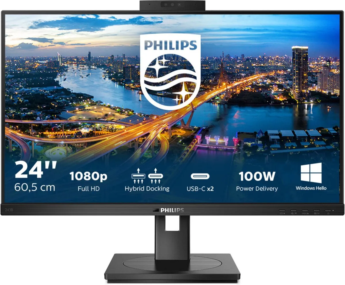 Philips 243B1JH/00 Monitor Full HD 23,8"