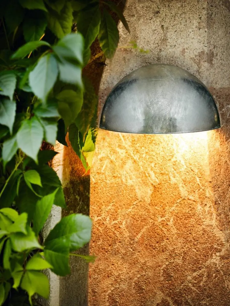 Eglo Lepus Wandlamp Buiten - 1 Lichtpunt - Wit/Grijs - afbeelding 3 van 6