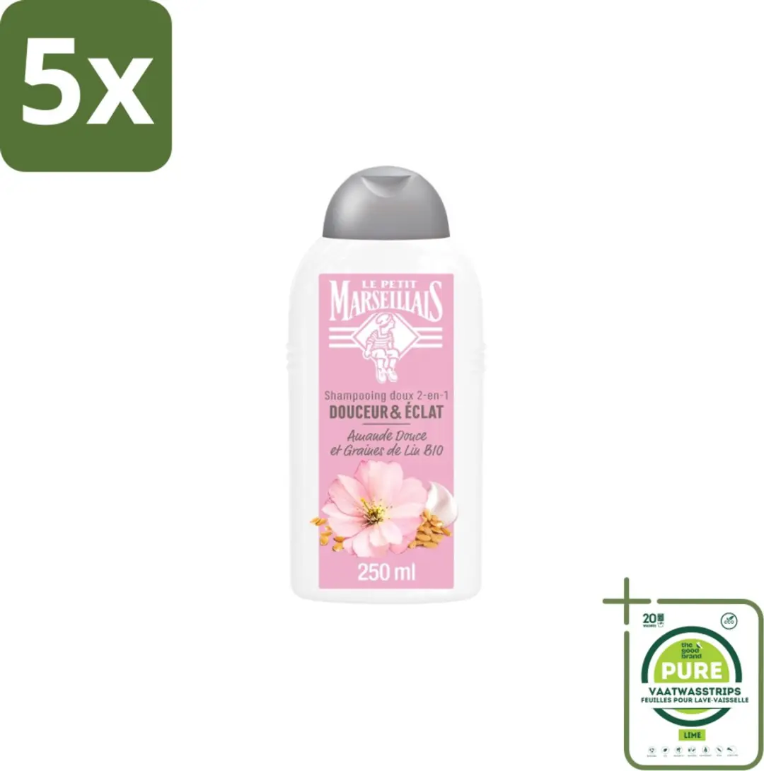 Le Petit Marseillais Amande Douce & Graines de Lin Bio Shampoo 250ml