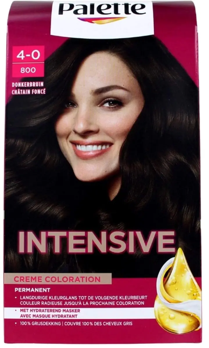 Schwarzkopf Poly Palette Haarverf 750 Chocoladebruin - 12 Stuks