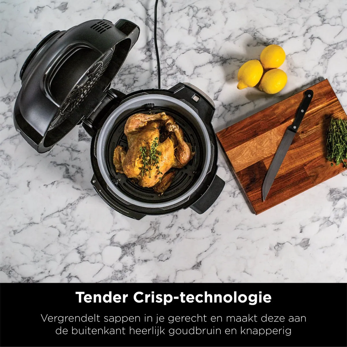 Ninja Foodi OP100EU Multicooker 1460W - 5,7L - 10 Programma's - Zwart/Grijs