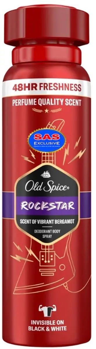 Old Spice Rockstar Deospray 150ml - 25 Stuks