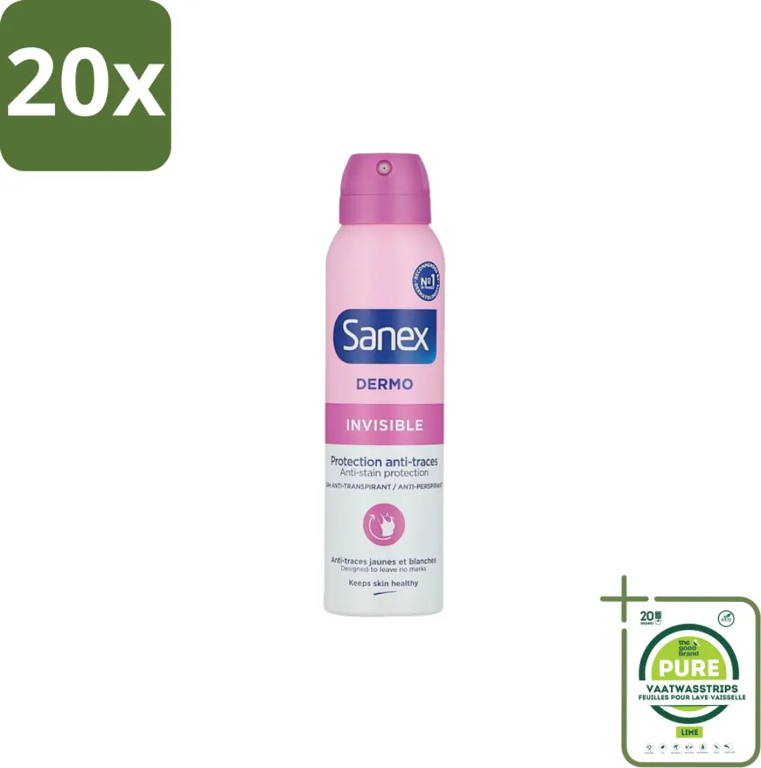 Sanex Dermo Invisible Deodorant Spray 150ml