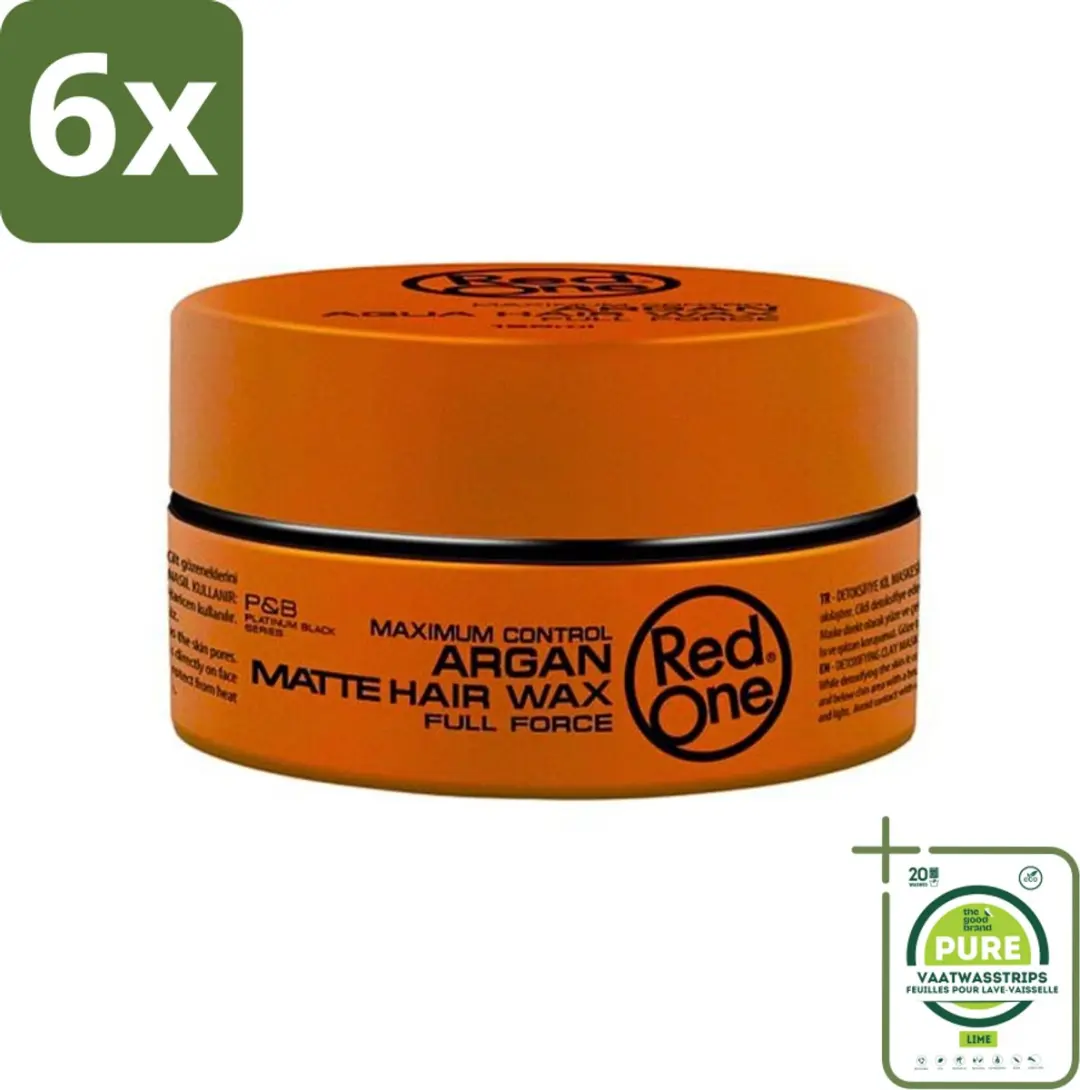 Red One Argan Matte Haarwax 150ml