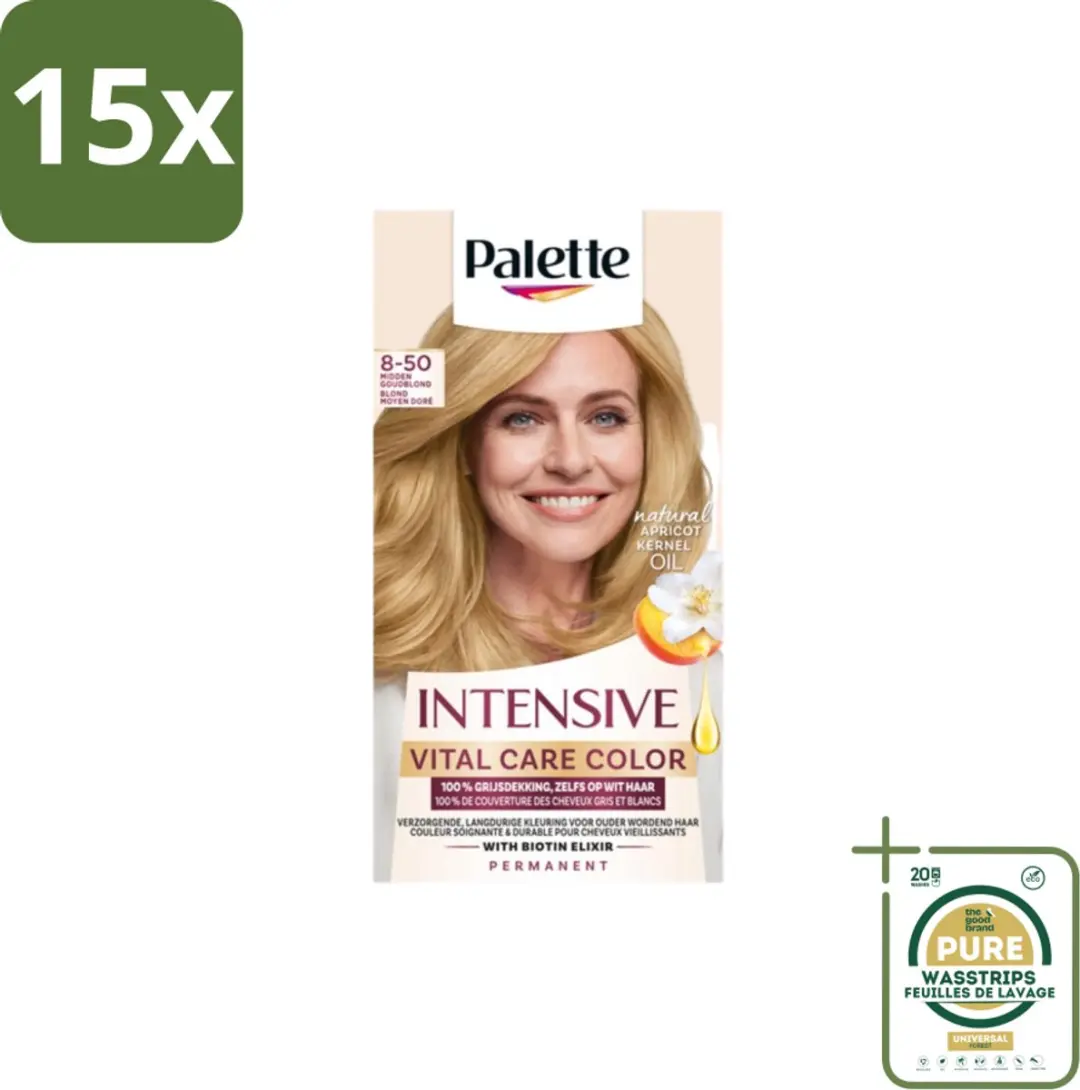 Schwarzkopf Poly Palette 8-50 Midden Goudblond Haarverf
