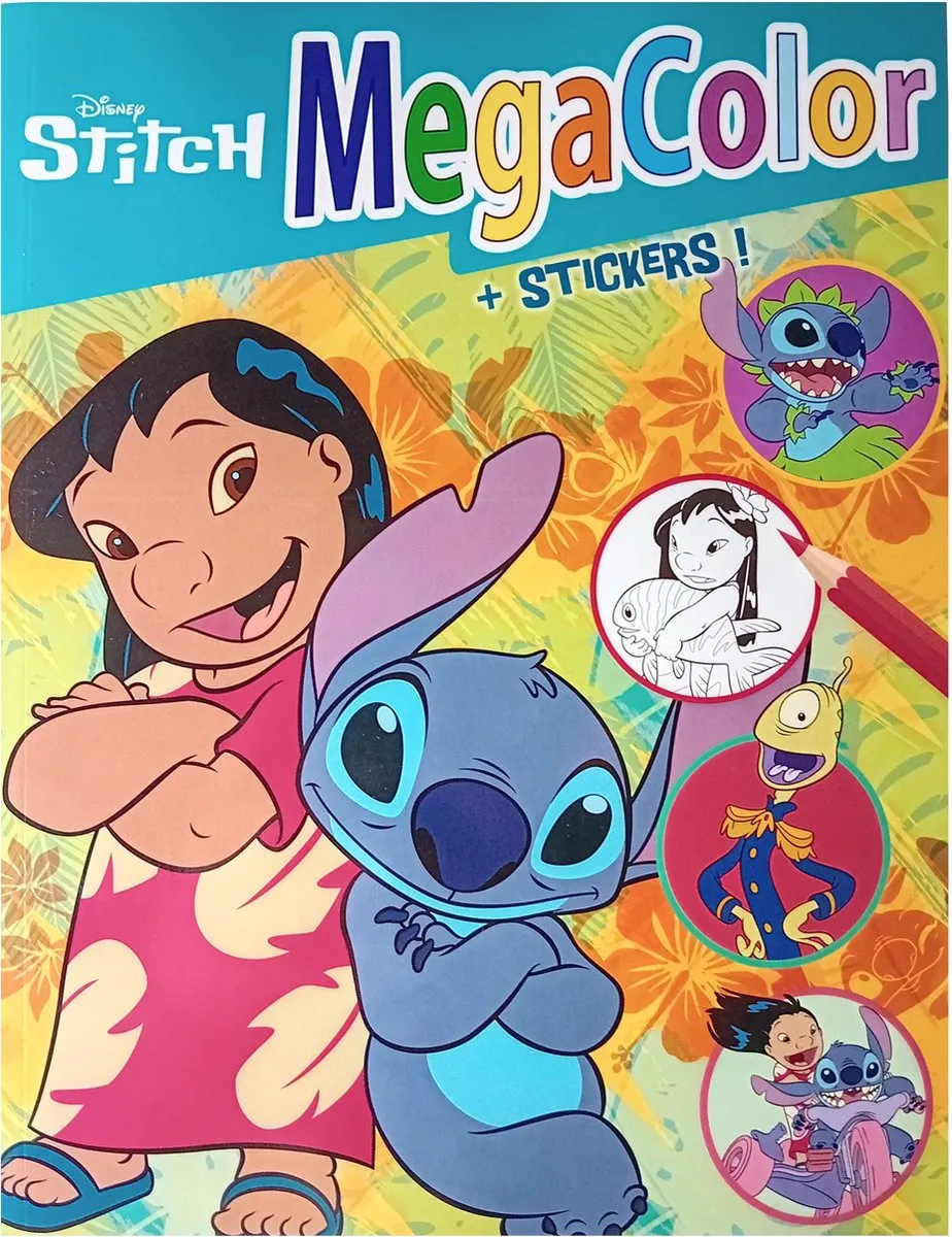 Disney Lilo & Stitch Kleurboek Megacolor