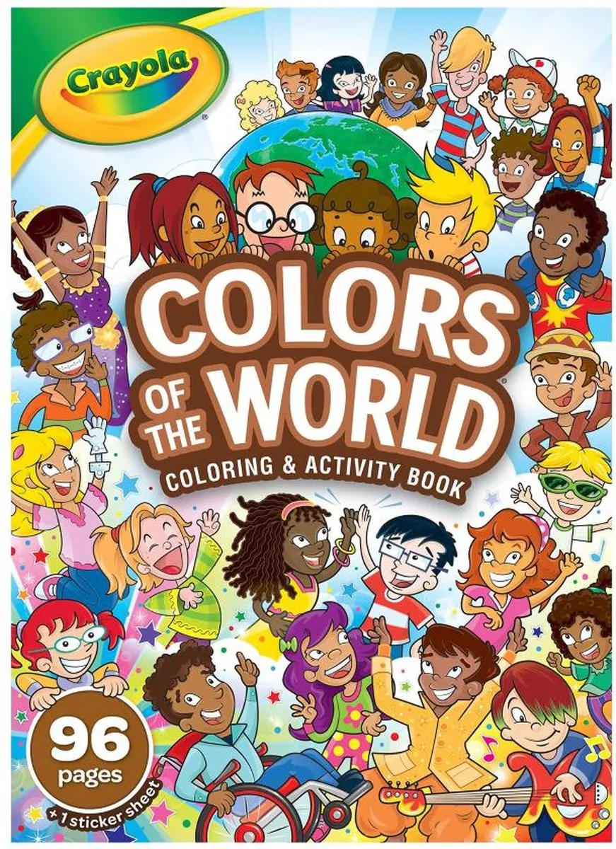 Crayola Color of the World Kleurboek