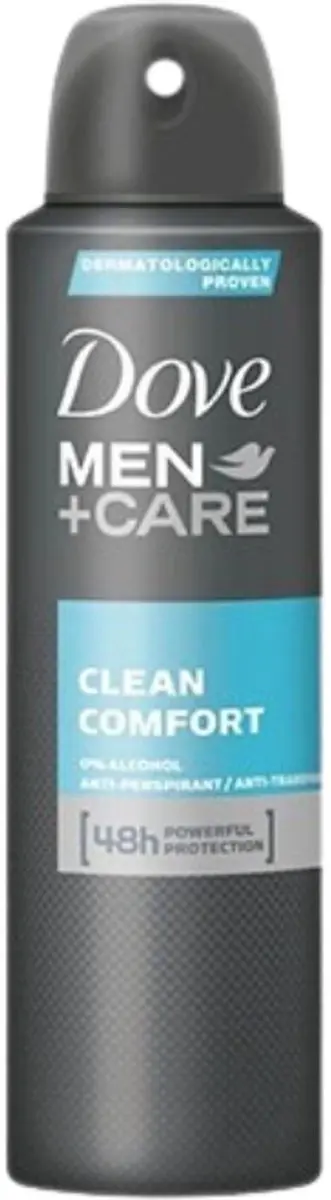 Dove Men+Care Deodorant Spray Clean Comfort 200ml - 4x200ml