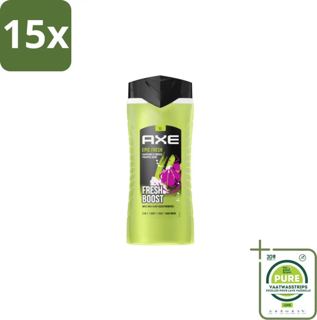 Axe Epic Fresh Boost 3-in-1 Douchegel 6000ml
