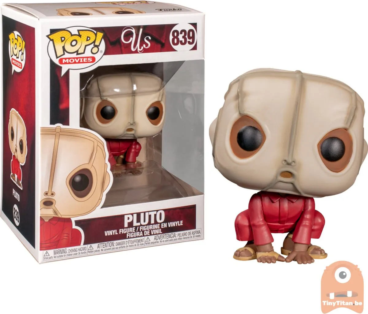 Funko Pop! Us Pluto with Mask - Vinyl Figuur - afbeelding 6 van 6