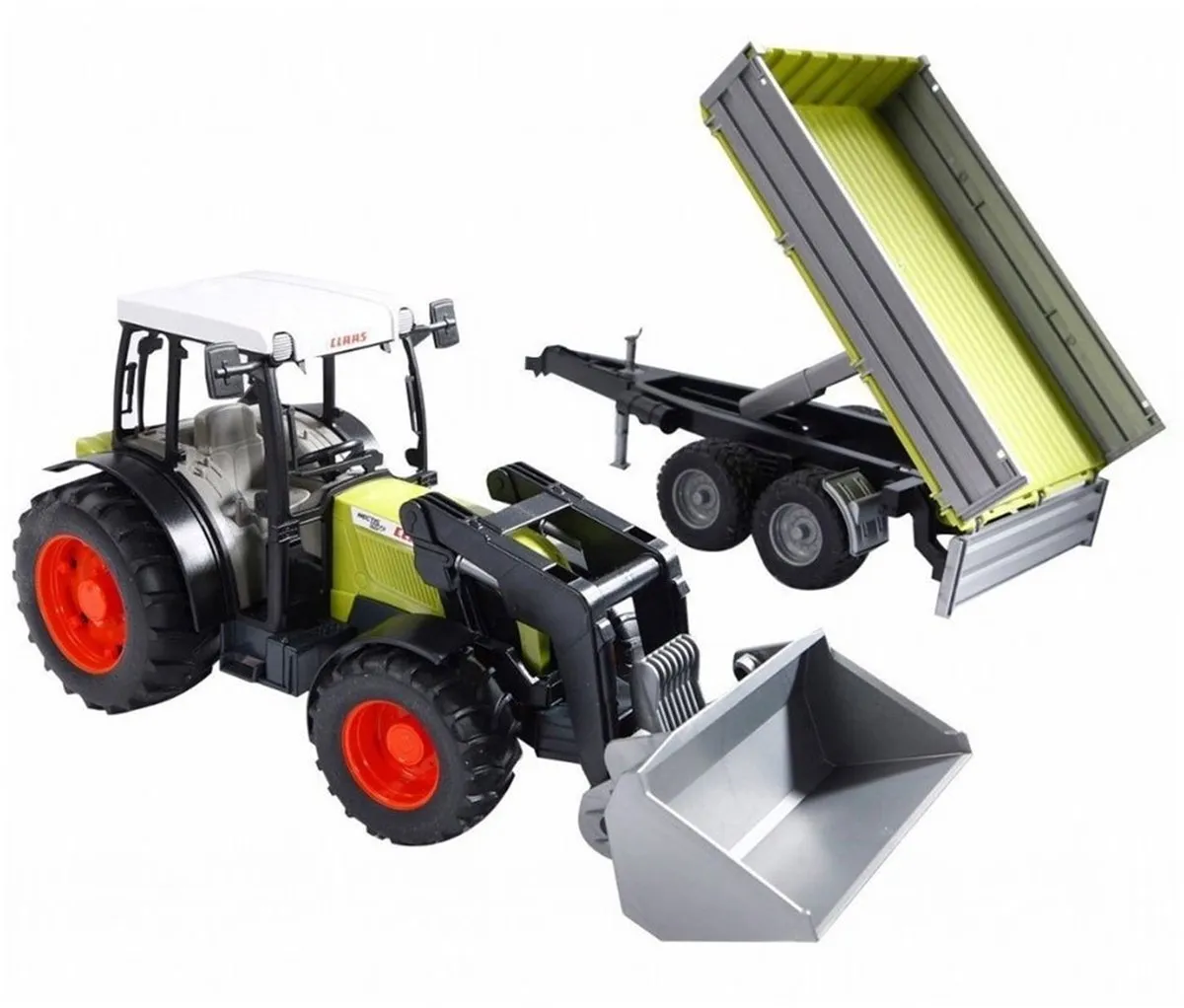 Bruder Claas Nectis 267 F Tractor met Voorlader
