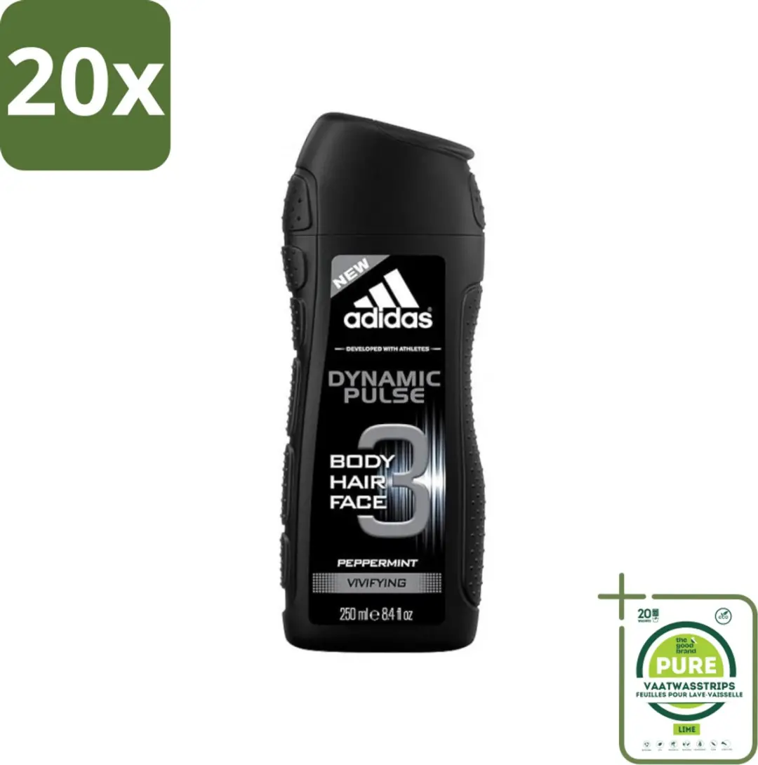 Adidas 3-in-1 Douchegel Dynamic Pulse 250ml